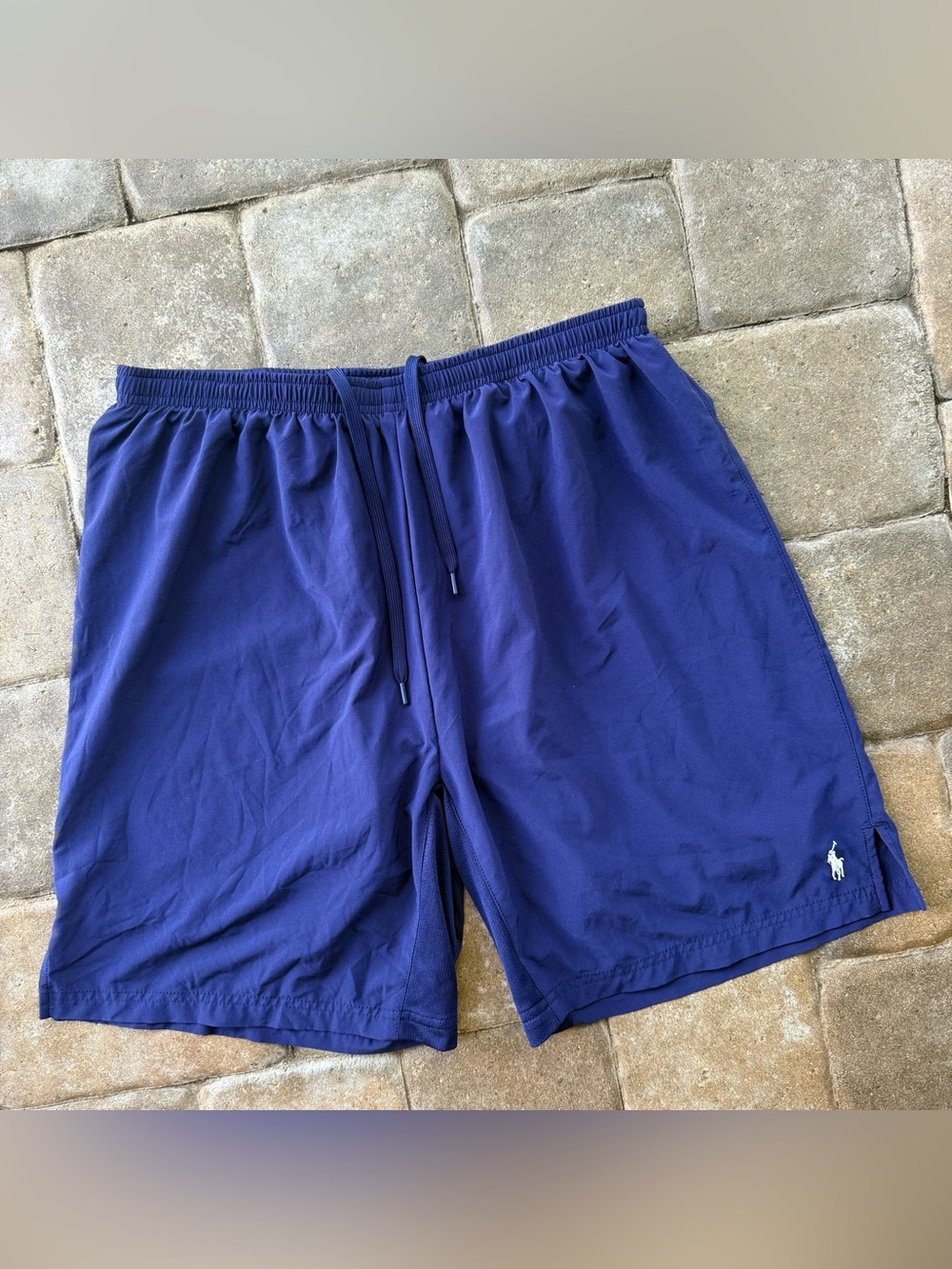 Polo by Ralph Lauren Men's Drawstring Athletic Shorts - Blue